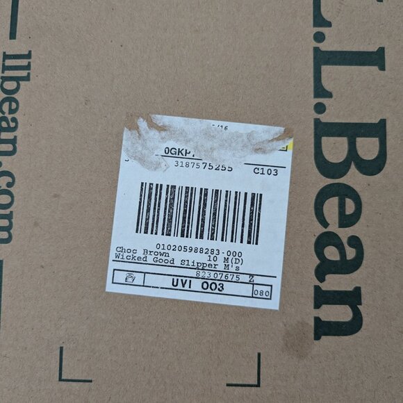 Men's Brown Suede Lined Slippers (New in box!) - Picture 10 of 10